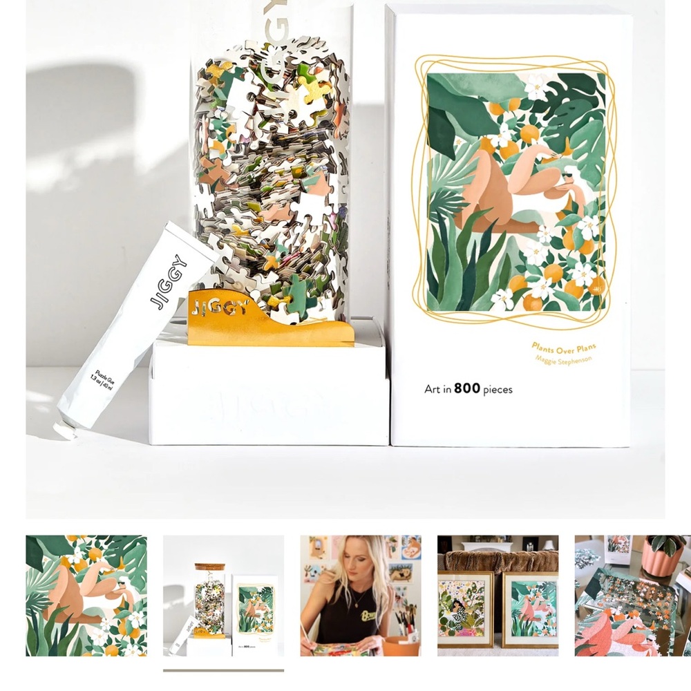Jiggy Art Puzzle - Floral Design